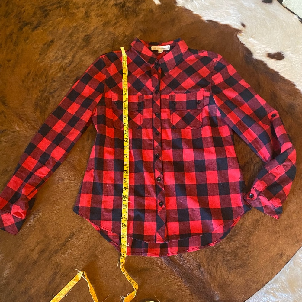 Buffalo Plaid Top